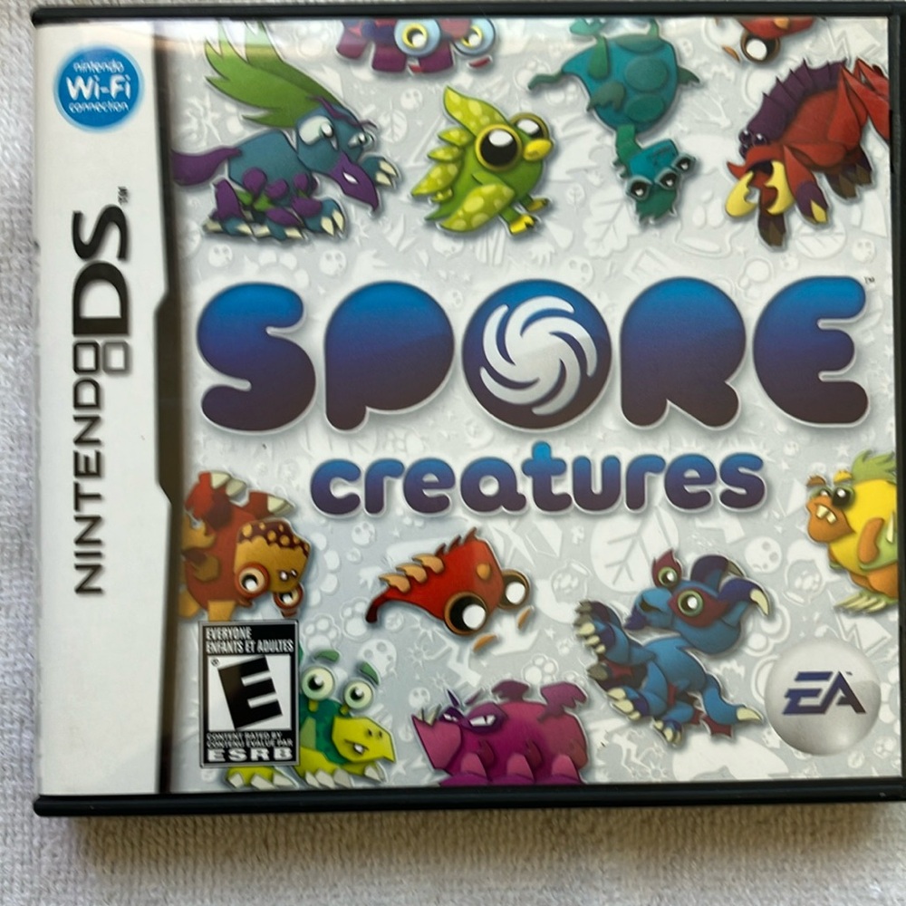 Spore Creatures Nintendo DS Game Vibrant Cartoon Adventure E rated - excellent